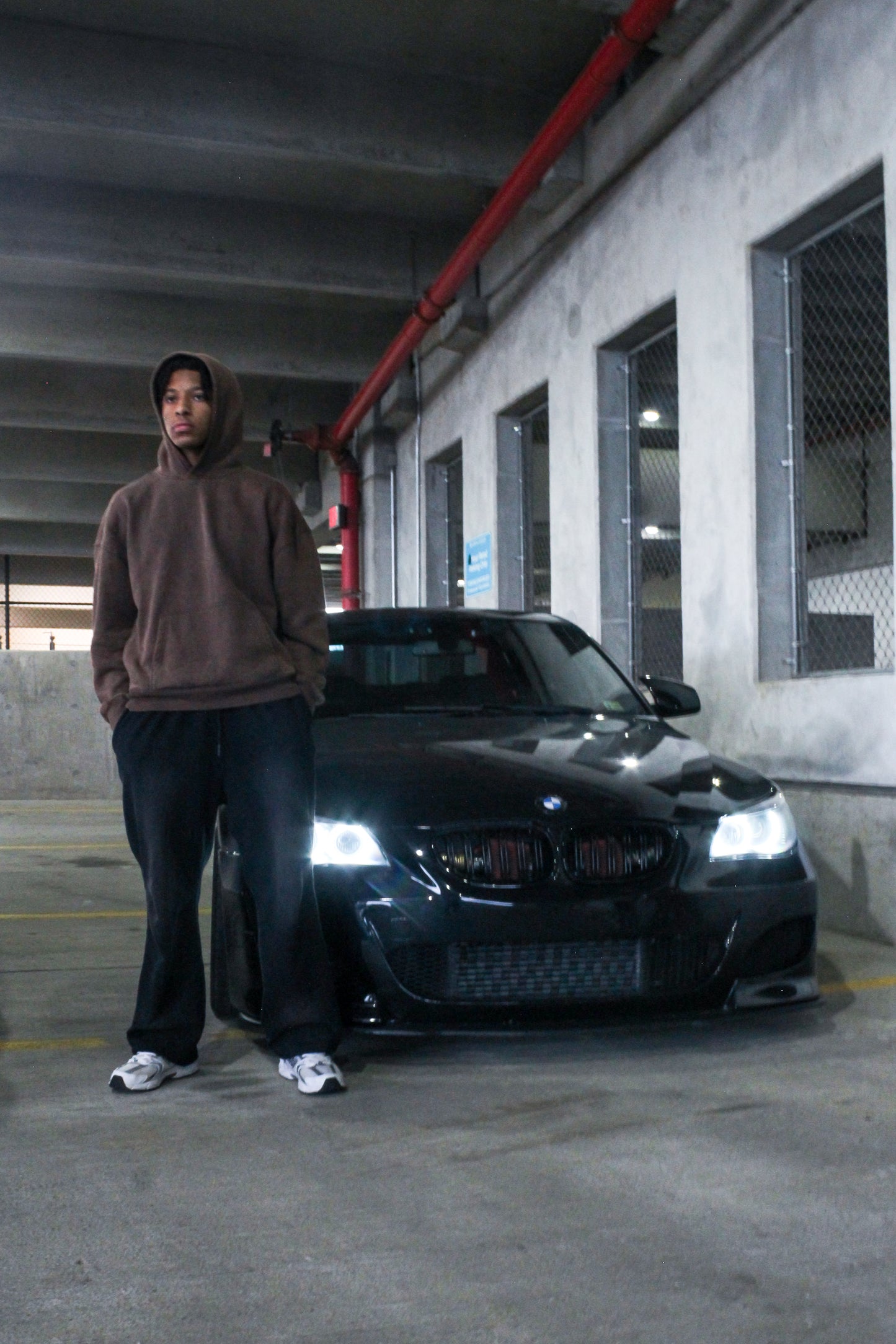 87 Heavy-Weight Black Sweats