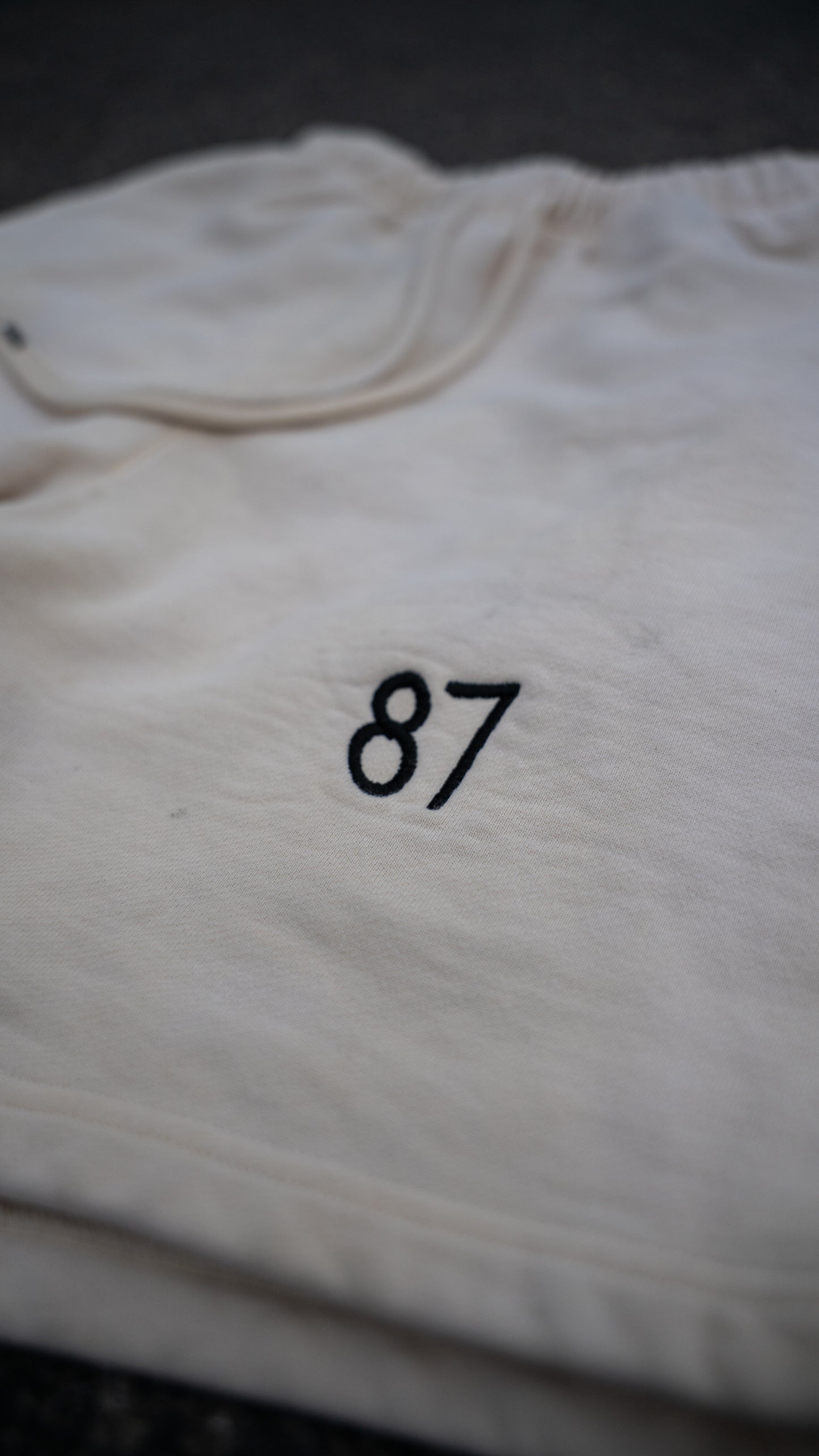 87 Oversized Fleece Shorts "Tan"
